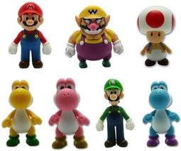 Nintendo - Vinyl Figures Assortment Wave 2 - Yoshi Geel (12 stuks)