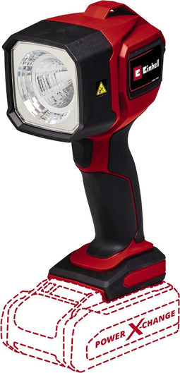 Einhell Accu Lamp TC-CL 18/350 Li Solo - Power X-Change - 18 V/Li-ion - 350 lm - 7000 K - 1 LED - Excl. accu en lader
