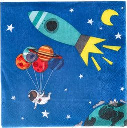 Duni Servetten Space 33x33 cm 20 Stuks