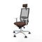Bureaustoel Piqueras y Crespo 4B026G2 Donkerbruin