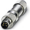 Phoenix Contact 1506914 SACC-M 8MS-4CON-M-SH Pre-fabricated Plug Connector M8, Screw Connection