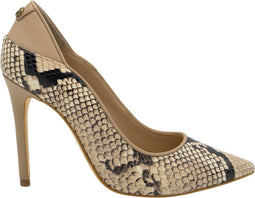 Guess Gaben - Dames pumps - Slangenprint - Naturel - Maat 39