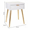 Nachtkastje Alexandra House Living Gouden 39 x 67 x 47 cm