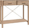 vidaXL - Wandtafel - 82x38x75 - cm - bewerkt - hout