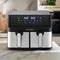 ARTHUR MARTIN - Airfryer - Olievrij - 2 tanks van 4,5L - 2000W - 8 programma's