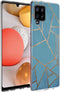 iMoshion Hoesje Geschikt voor Samsung Galaxy A42 Hoesje Siliconen - iMoshion Design hoesje - Blauw / Meerkleurig / Goud / Blue Graphic