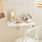SoBuy Eettafel - Inklapbaar - Max. 20 kg - 60 x 40 x 2 cm - Wit