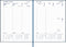 Ryam | Bureau agenda | Weekplan Plus Wit NL Mercury | 2025 | Genaaid gebonden | 170 x 220 mm | 14 mnd | Zwart |
