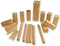 Kubb in Fotodoos - Dennenhout