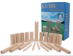 Kubb Viking spel hout