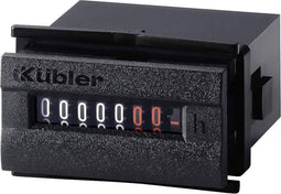 Kübler Automation 193157 3,245,201,071 Kübler H37.5 bedrijfsurenteller/tijdteller met DIN-afmetingen, 48x24, 20-30 V AC