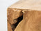 Kubus bijzettafel - 40x40 cm - teak - natural wax