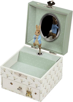 Kubus Muziekdoosje Peter Rabbit © Libelle - | Trousselier - Vintage - Retro - Nostalgie - Frans