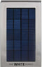 The White Series - Draadloze LED Wandlamp met bewegingssensor op zonne-energie – Extra Large – RVS