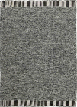Comfort Steel Vloerkleed - 140x200 - Rechthoek - Laagpolig,Structuur Tapijt - Industrieel - Zwart_wit