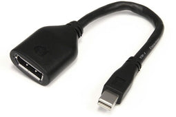 Startech.com MDP2DPMF - Mini DisplayPort naar DisplayPort Verloopkabel - 15cm - Zwart