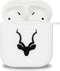 Kudu AirPods beschermhoes - AirPods 2 Case - Zwart - Krasvrij - Soft TPU - Inclusief schoonmaak set & sleutelring
