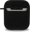 Kudu AirPods beschermhoes - AirPods 2 Case - Zwart - Krasvrij - Soft TPU - Inclusief schoonmaak set & sleutelring
