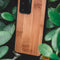 Kudu Huawei P30 Pro hoesje case - Houten backcover - Handgemaakt en afgewerkt met duurzaam TPU - Bamboe - Zwart