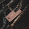Kudu Huawei P40 hoesje case - Houten backcover - Handgemaakt en afgewerkt met duurzaam TPU - Walnoot - Zwart