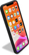Kudu iPhone 11 Pro hoesje case - Houten backcover - Handgemaakt en afgewerkt met duurzaam TPU - Bamboe - Zwart