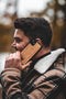 Kudu iPhone 12 hoesje case - Houten backcover - Handgemaakt en afgewerkt met duurzaam TPU - Zebrano - Zwart