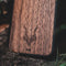 Kudu iPhone 12 Pro hoesje case - Houten backcover - Handgemaakt en afgewerkt met duurzaam TPU - Walnoot - Zwart