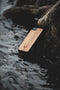 Kudu iPhone 7/8 hoesje case - Houten backcover - Handgemaakt en afgewerkt met duurzaam TPU - Bamboe - Zwart