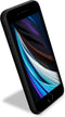Kudu iPhone SE (2020) hoesje case - Houten backcover - Handgemaakt en afgewerkt met duurzaam TPU - Walnoot - Zwart