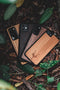 Kudu iPhone Xs Max hoesje case - Houten backcover - Handgemaakt en afgewerkt met duurzaam TPU - Bamboe - Zwart