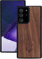 Kudu Samsung Galaxy Note 20 Ultra hoesje case - Houten backcover - Handgemaakt en afgewerkt met duurzaam TPU - Walnoot - Zwart
