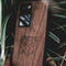 Kudu Samsung Galaxy Note 20 Ultra hoesje case - Houten backcover - Handgemaakt en afgewerkt met duurzaam TPU - Walnoot - Zwart