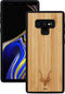 Kudu Samsung Galaxy Note 9 hoesje case - Houten backcover - Handgemaakt en afgewerkt met duurzaam TPU - Bamboe - Zwart