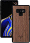 Kudu Samsung Galaxy Note 9 hoesje case - Houten backcover - Handgemaakt en afgewerkt met duurzaam TPU - Walnoot - Zwart