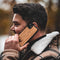 Kudu Samsung Galaxy Note 9 hoesje case - Houten backcover - Handgemaakt en afgewerkt met duurzaam TPU - Zebrano - Zwart