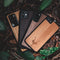 Kudu Samsung Galaxy S10 Plus hoesje case - Houten backcover - Handgemaakt en afgewerkt met duurzaam TPU - Bamboe - Zwart