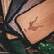 Kudu Samsung Galaxy S20 Plus hoesje case - Houten backcover - Handgemaakt en afgewerkt met duurzaam TPU - Bamboe - Zwart