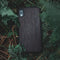 Kudu Samsung Galaxy S22 Ultra hoesje case - Houten backcover - Handgemaakt en afgewerkt met duurzaam TPU - Walnoot - Zwart