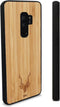 Kudu Samsung Galaxy S9 hoesje case - Houten backcover - Handgemaakt en afgewerkt met duurzaam TPU - Bamboe - Zwart
