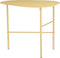 Mica Decorations Fonda Bijzettafel - L56 x B38 x H48 cm - Metaal - Lichtgeel