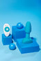 B-Vibe - Rimming Petite Remote Control Plug Blauw