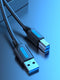 Vention USB 3.0 A Male naar USB B Male kabel - 2 Meter