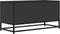 vidaXL - Tv-meubel - 80x34,5x40 - cm - bewerkt - hout - en - metaal - zwart