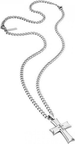 Police Herren-Kette Edelstahl One Size 87503186