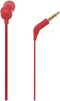 JBL T110 - In-ear oordopjes - JBL Pure Bass - Rood