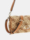 Guess Circe - Schoudertas Dames - Logoprint - Bruin (1 stuk)