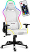 Huzaro - Force 6.2 White RGB - Gaming stoel