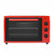 Wiggo WMO-E353 - Vrijstaande Mini Oven - 35 liter - 1800 W - Rood