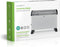 Nedis HTCO20FWT - Convector kachel - 2000 Watt met turbofunctie - Wit