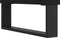 vidaXL - Hoge - kast - 69,5x31x115 - cm - bewerkt - hout - zwart